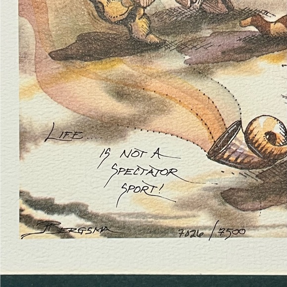 Jody Bergsma Print (1981) - Picture 2 of 2